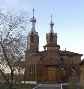 Никольская церковь на реке Читинке