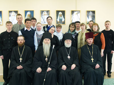 Епископ Верейский Евгений, Епископ Евстафий, преподаватели и студенты первого набора